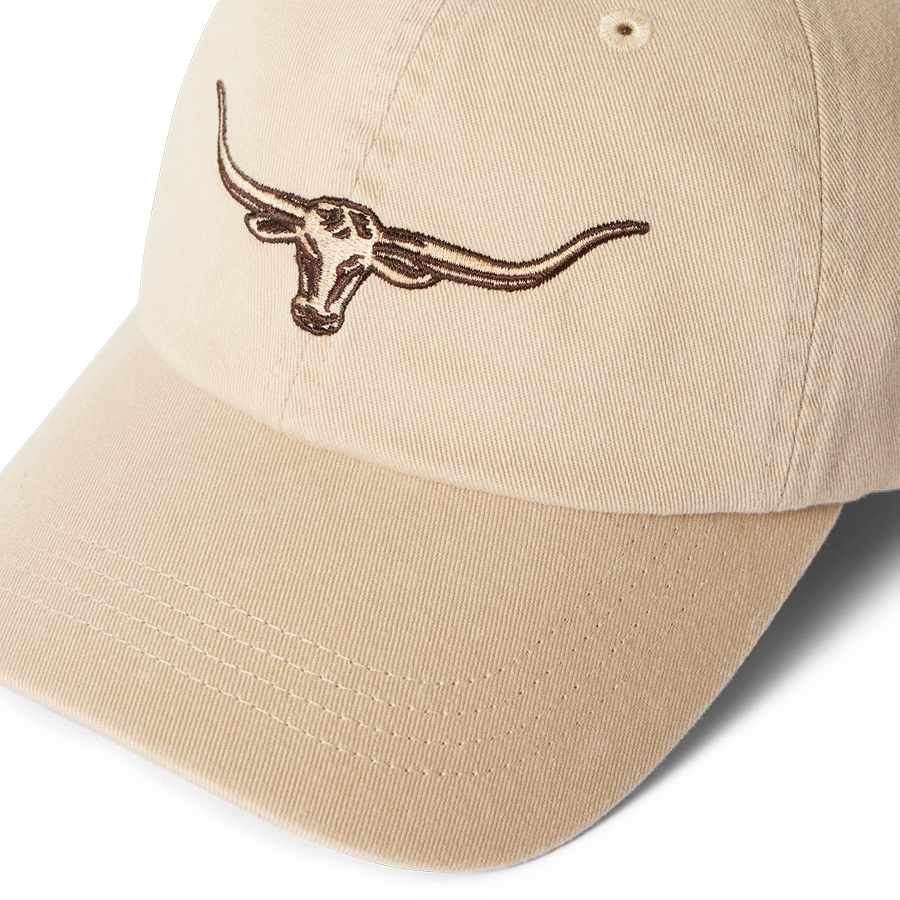 LONGHORN TWILL CAP - ECRU