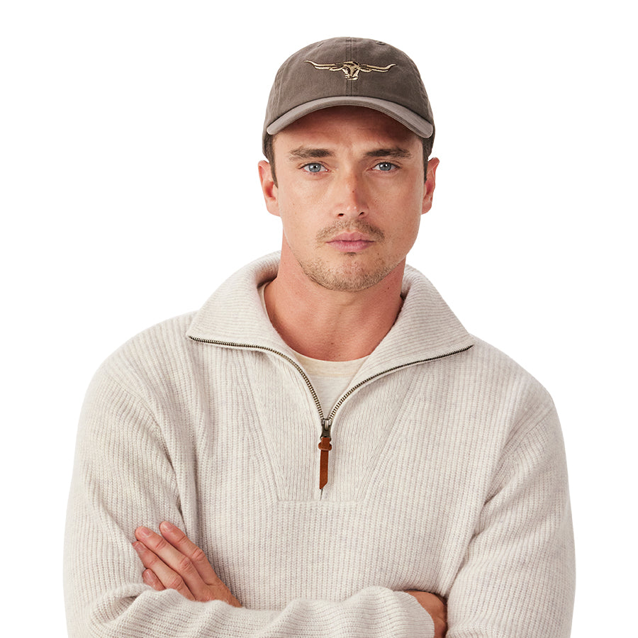 LONGHORN TWILL CAP - SILT