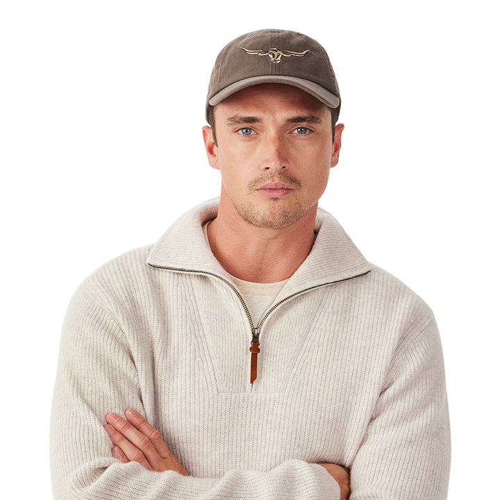 LONGHORN TWILL CAP - SILT