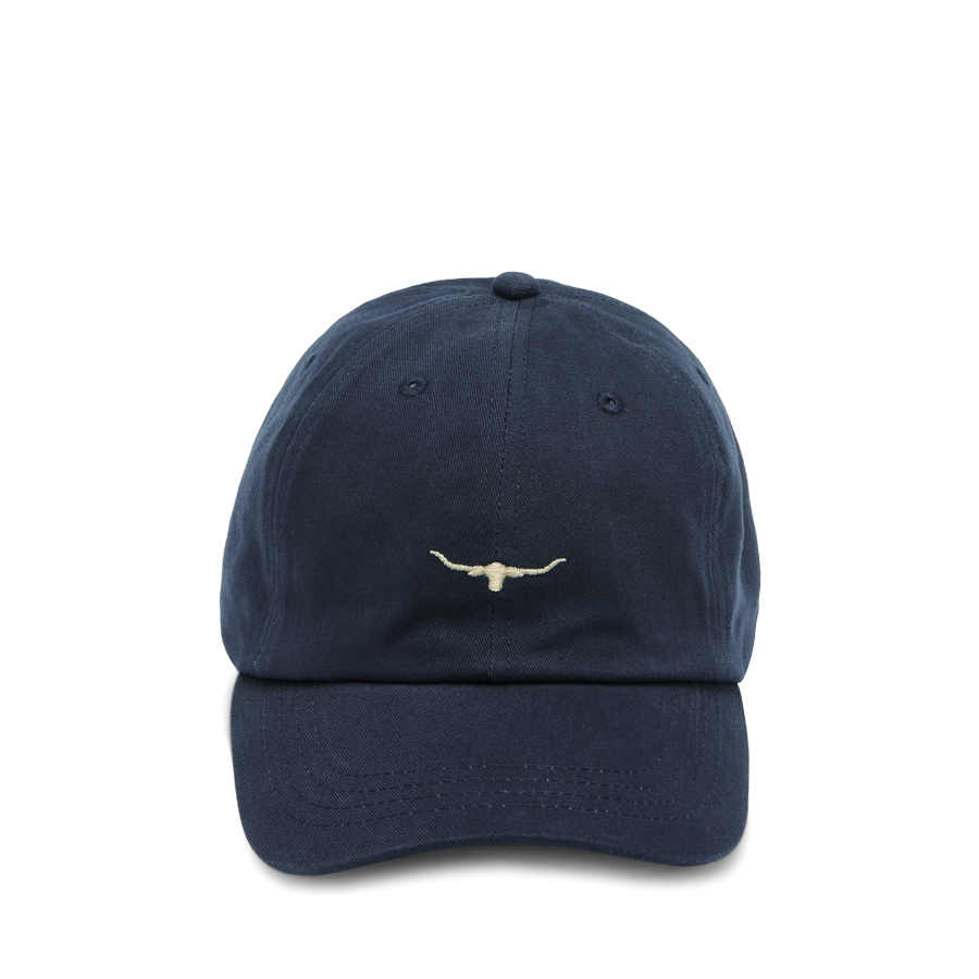 MINI LONGHORN TWILL CAP - BLUE WASH