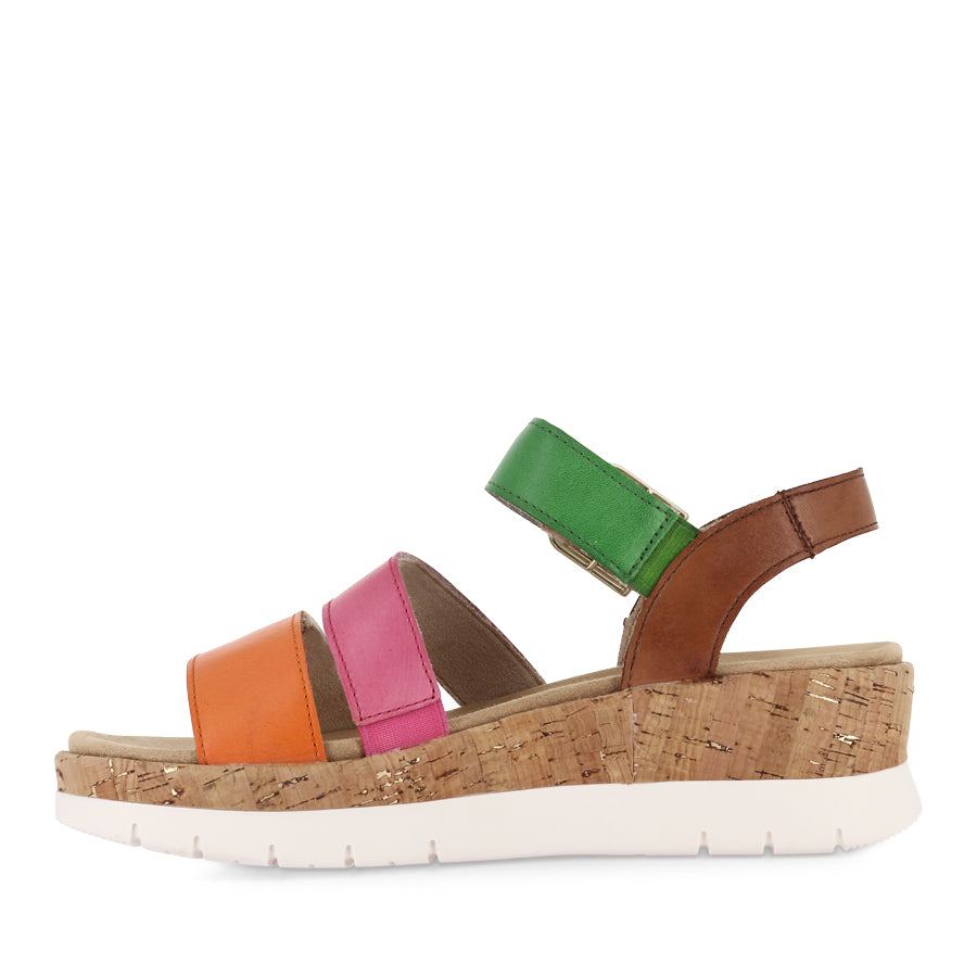 DAKOTA D2P50 - ORANGE MULTI LEATHER