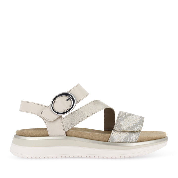 DEVON D1J64 - OFF WHITE GOLD LEATHER
