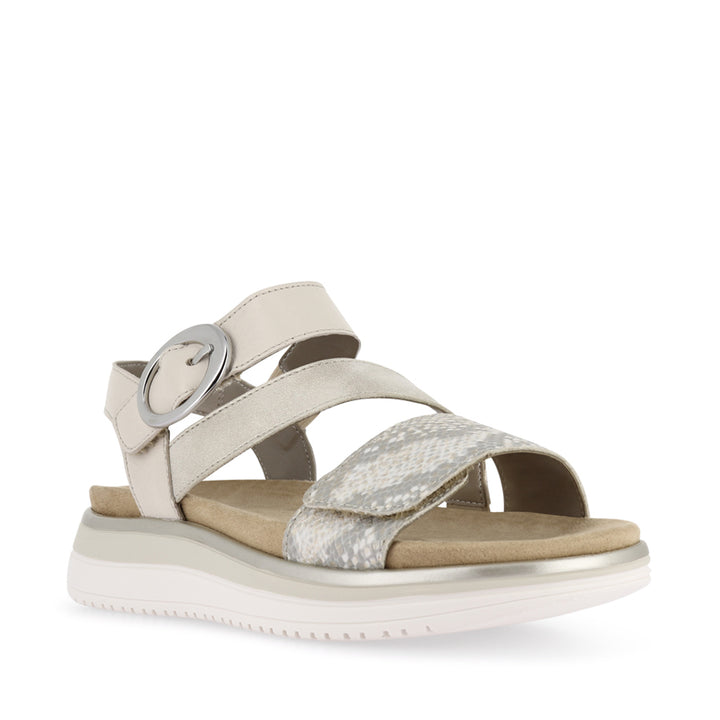 DEVON D1J64 - OFF WHITE GOLD LEATHER