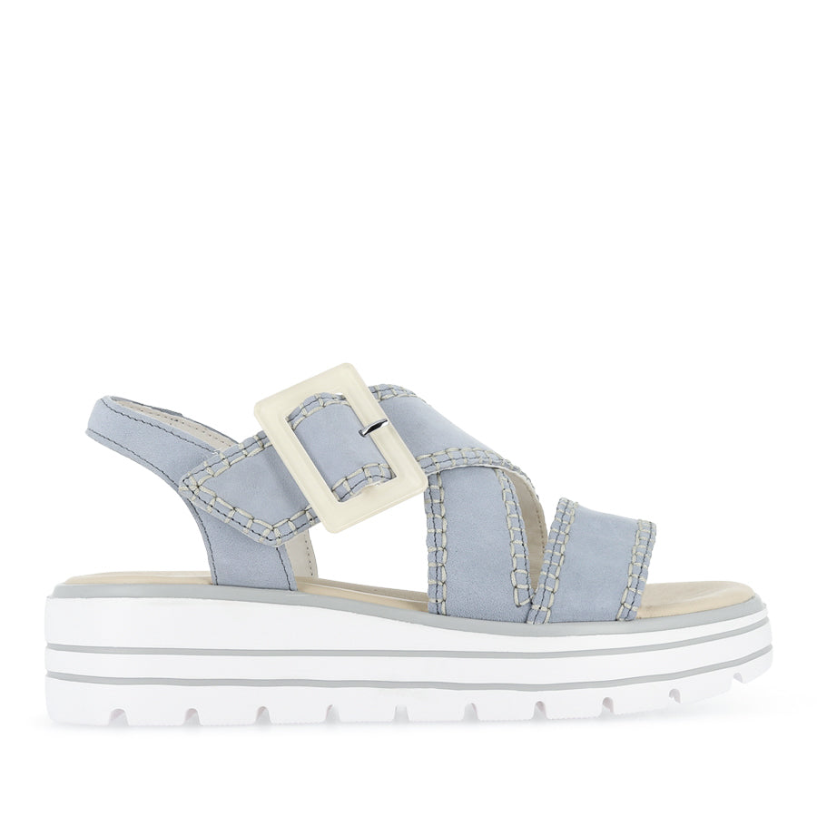 DREAM D3N51 - AQUA BLUE NUBUCK LEATHER