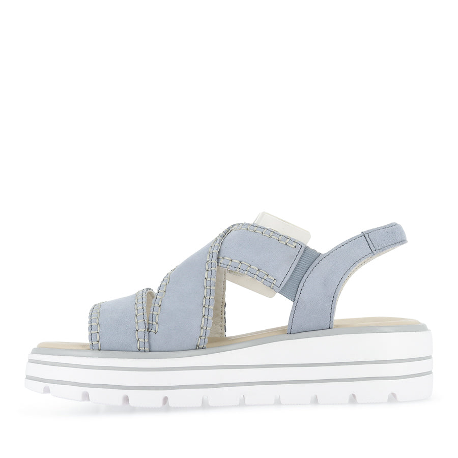 DREAM D3N51 - AQUA BLUE NUBUCK LEATHER