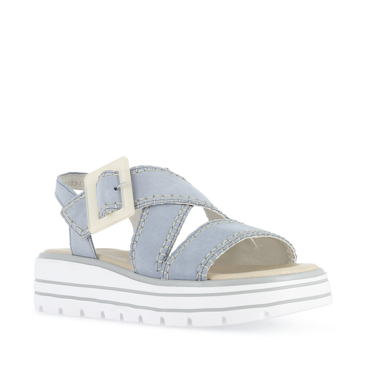 DREAM D3N51 - AQUA BLUE NUBUCK LEATHER