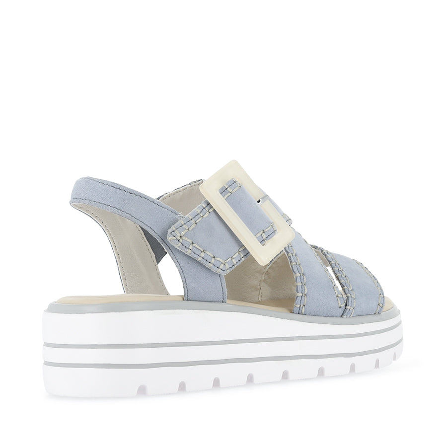 DREAM D3N51 - AQUA BLUE NUBUCK LEATHER