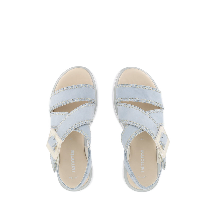 DREAM D3N51 - AQUA BLUE NUBUCK LEATHER