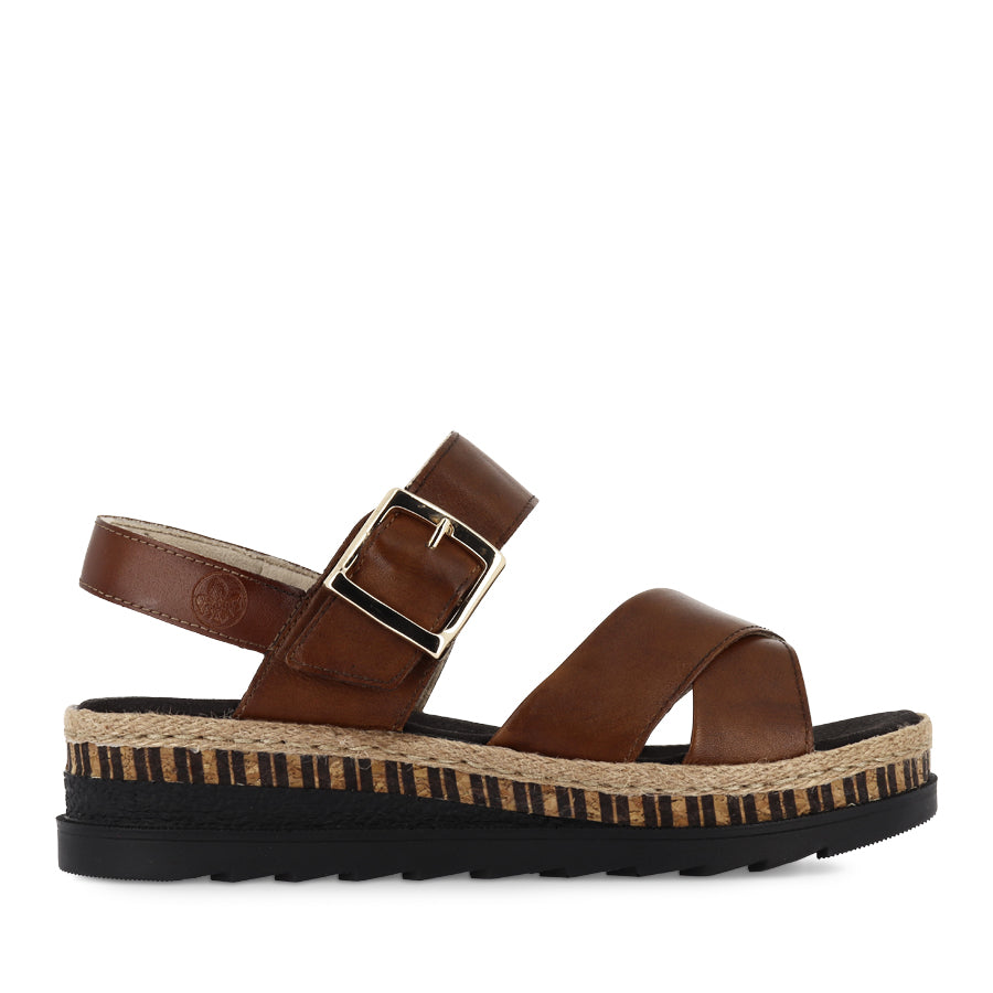 VEERA V7951 - TAN LEATHER