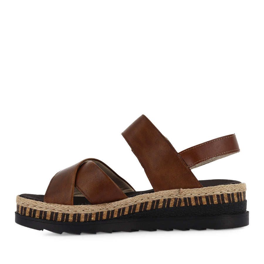 VEERA V7951 - TAN LEATHER