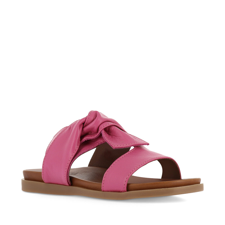 BECKAH - PINK LEATHER