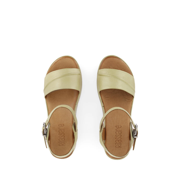 PAIGE - KHAKI LEATHER