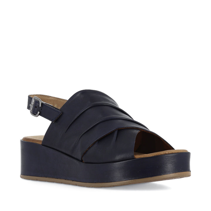 PEARL - NAVY LEATHER
