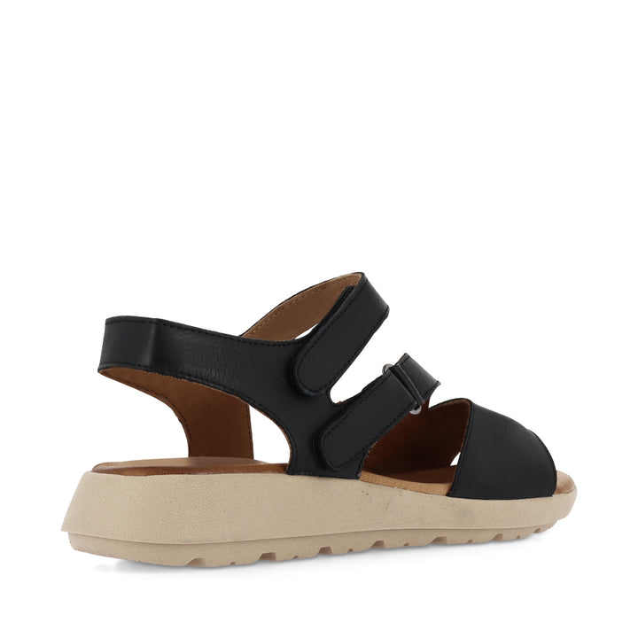 POPPY - BLACK LEATHER