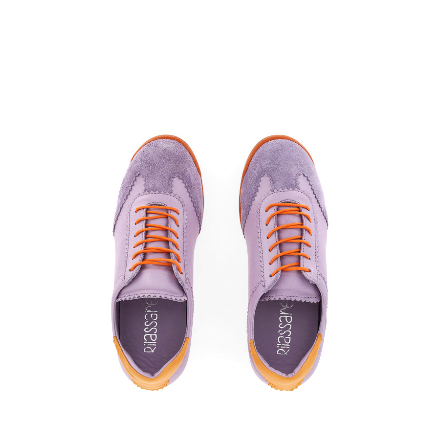 TERRA - LAVENDER COMBO LEATHER