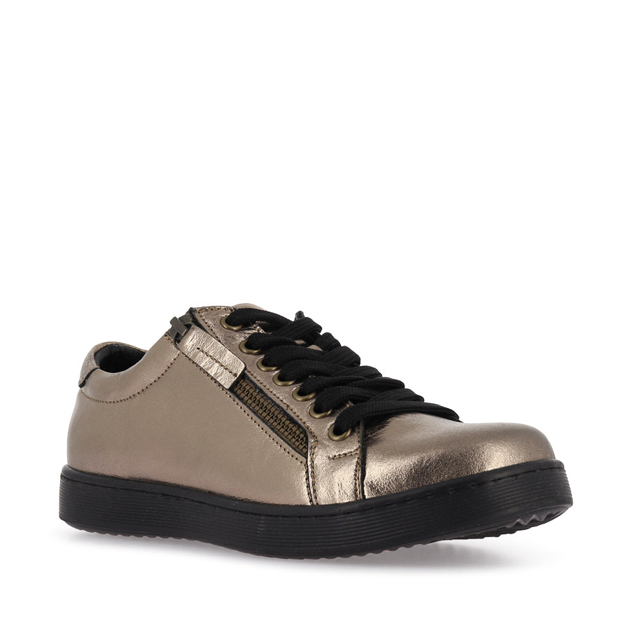 TOKEN BOS - BRONZE METALLIC LEATHER