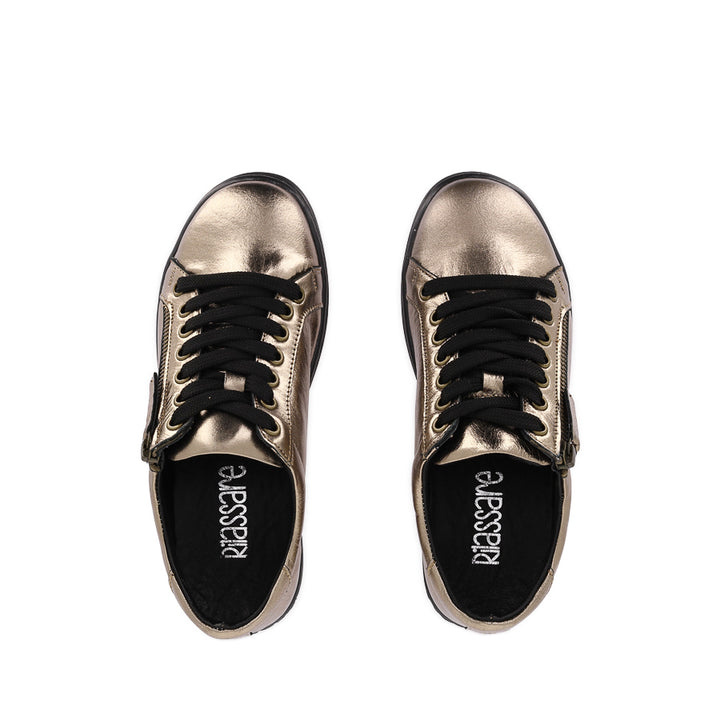 TOKEN BOS - BRONZE METALLIC LEATHER