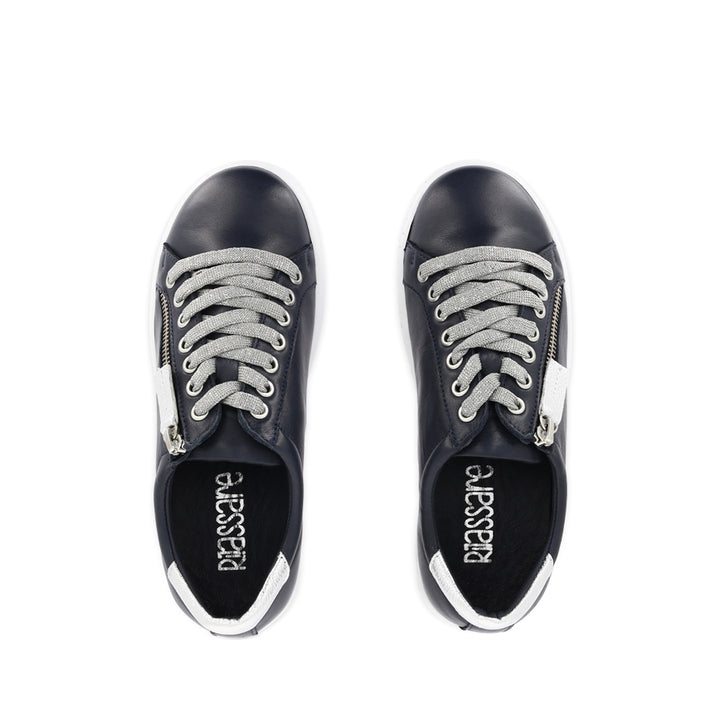 TOKEN FRESH - NAVY/SILVER LEATHER