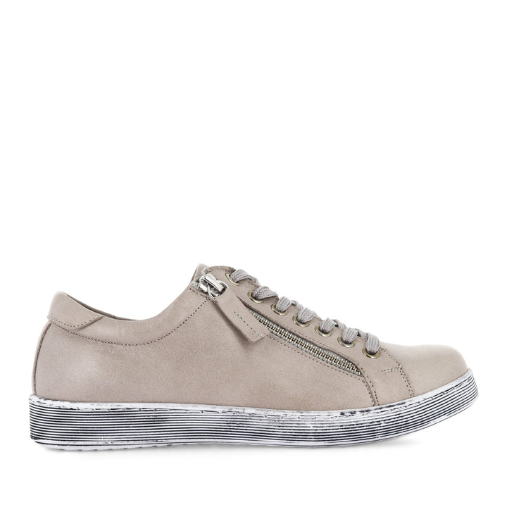 TOKEN - TAUPE LEATHER