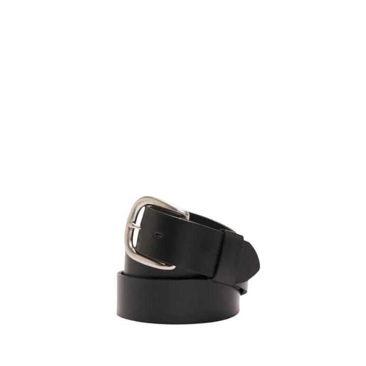 TRADITIONAL BELT 1 1/2" DOUBLE BUTT LEATHER - BLACK