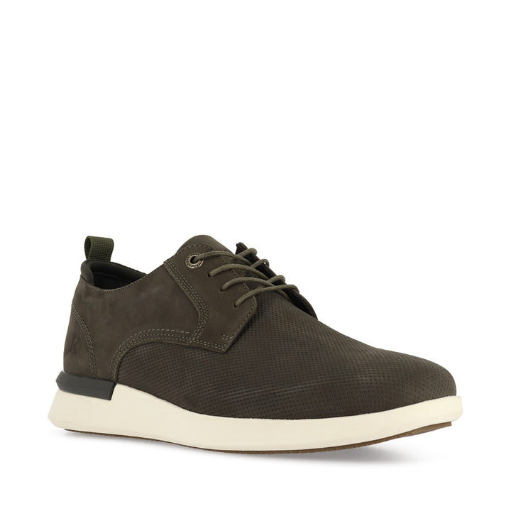 THORP - OLIVE NUBUCK