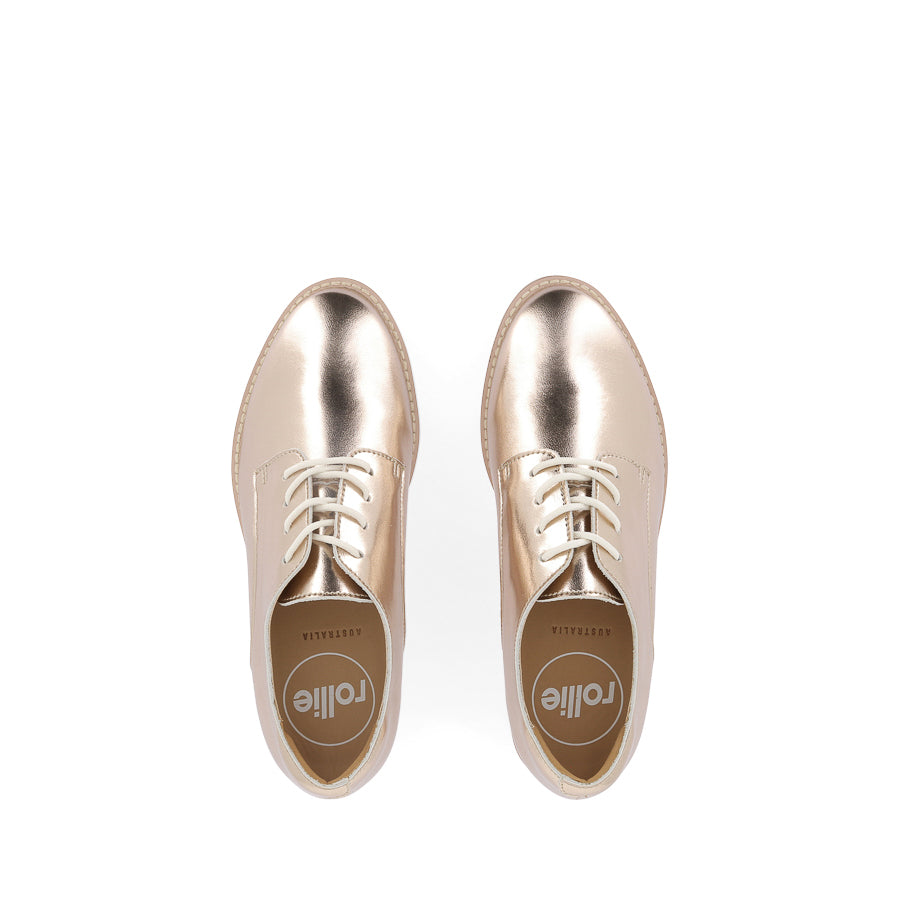DERBY REC - ROSE GOLD LEATHER