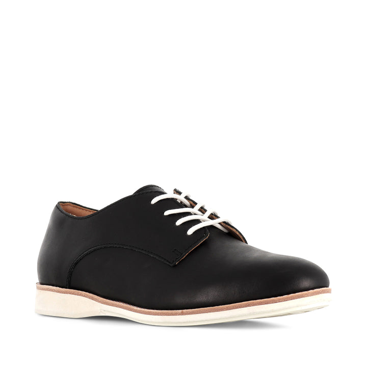 DERBY - BLACK LEATHER