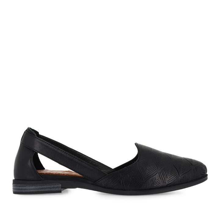 CRESTA - BLACK LEATHER