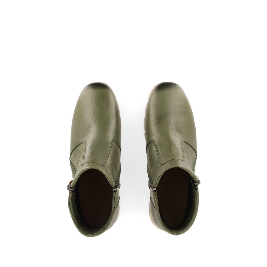 EDDIE - DARK OLIVE LEATHER