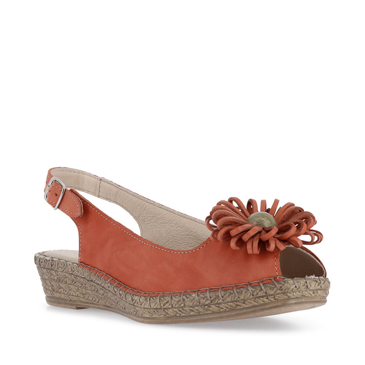 ERICA - ROSSO LEATHER
