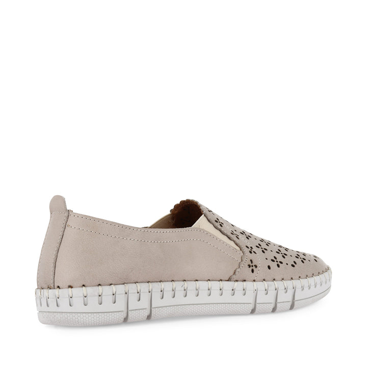 LIA - SILVER GREY LEATHER