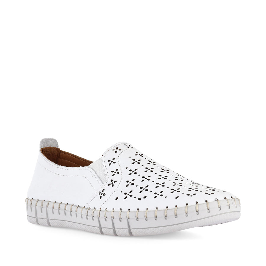 LIA - WHITE LEATHER