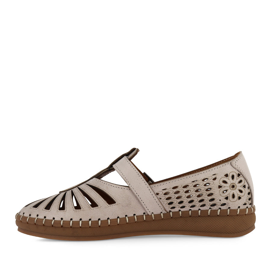 REMY - SILVER GREY LEATHER