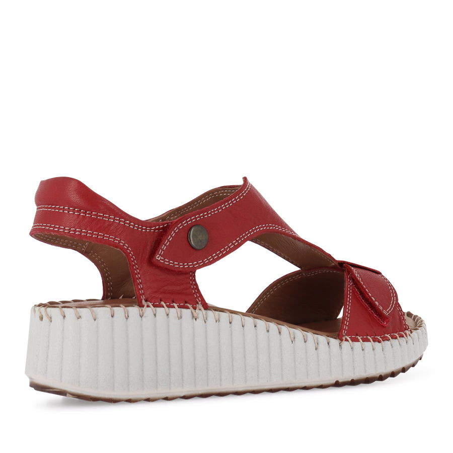 SOFIE - BLOOD RED LEATHER