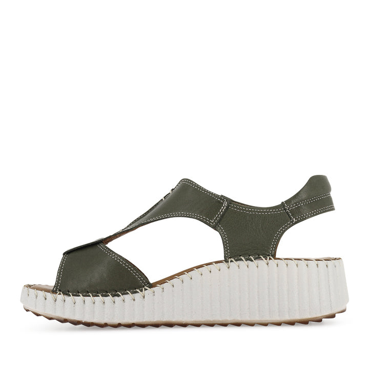 SOFIE - DARK OLIVE LEATHER