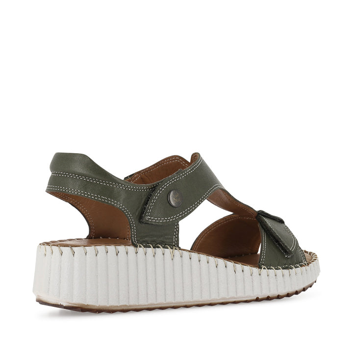 SOFIE - DARK OLIVE LEATHER