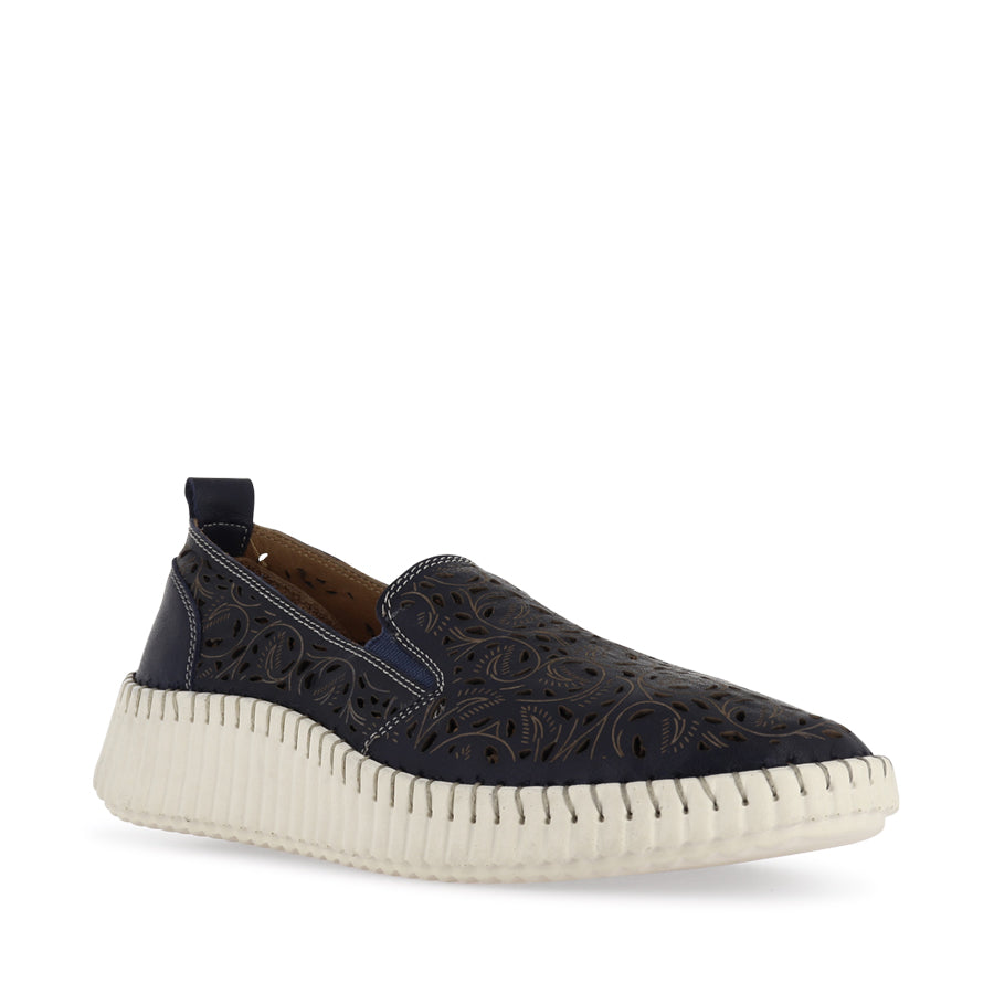 VERGE - DEEP OCEAN LEATHER