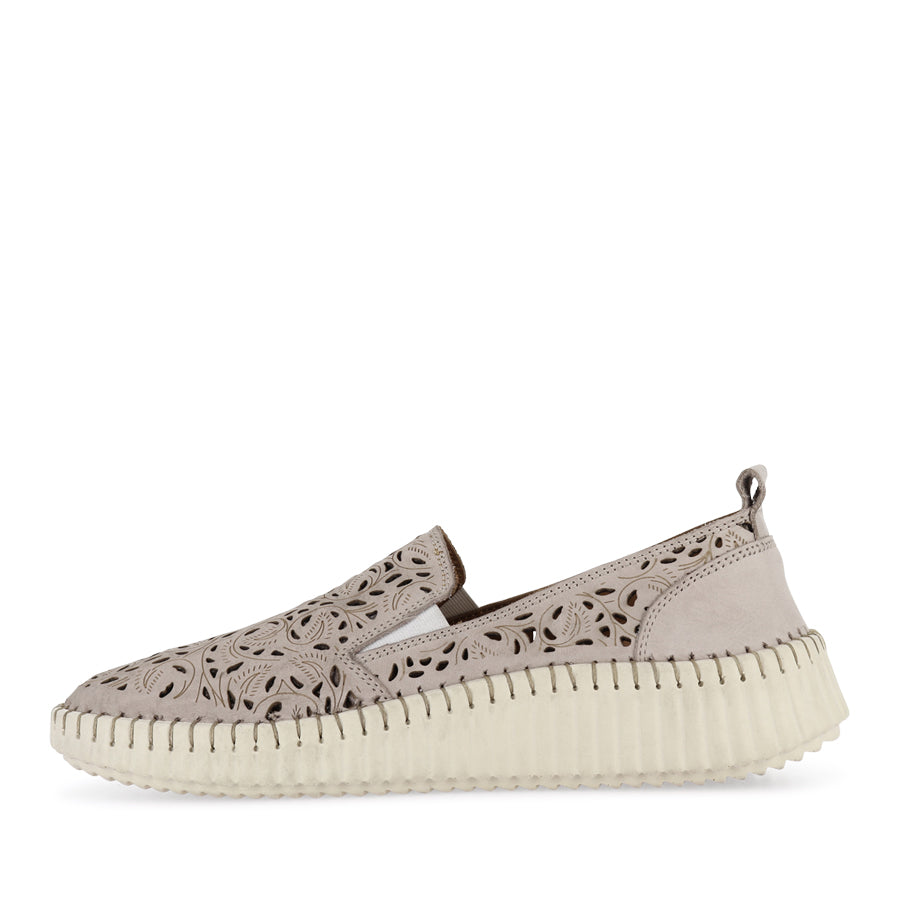 VERGE - SILVER GREY LEATHER