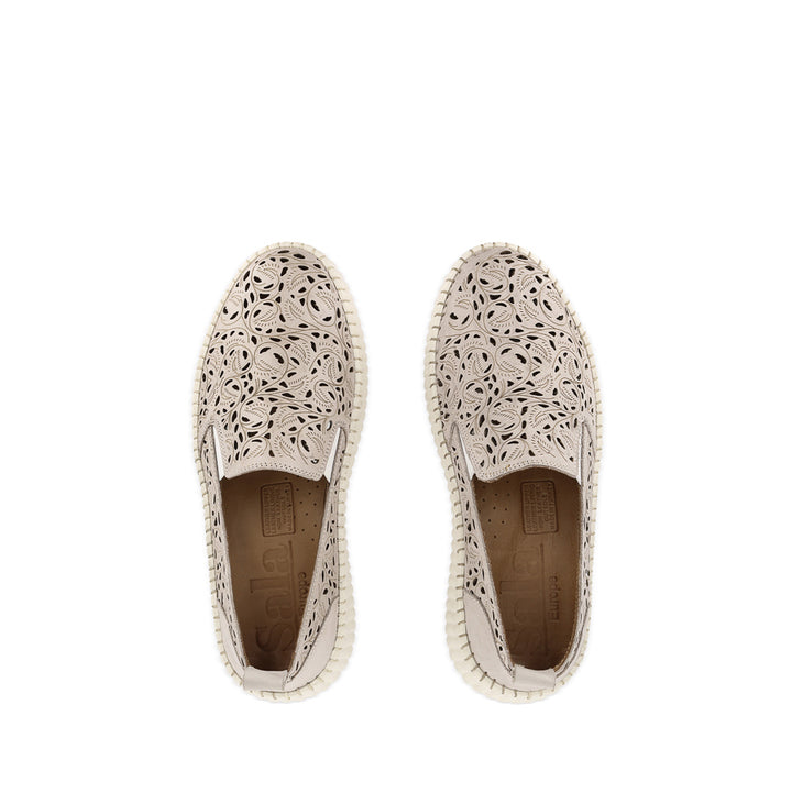 VERGE - SILVER GREY LEATHER