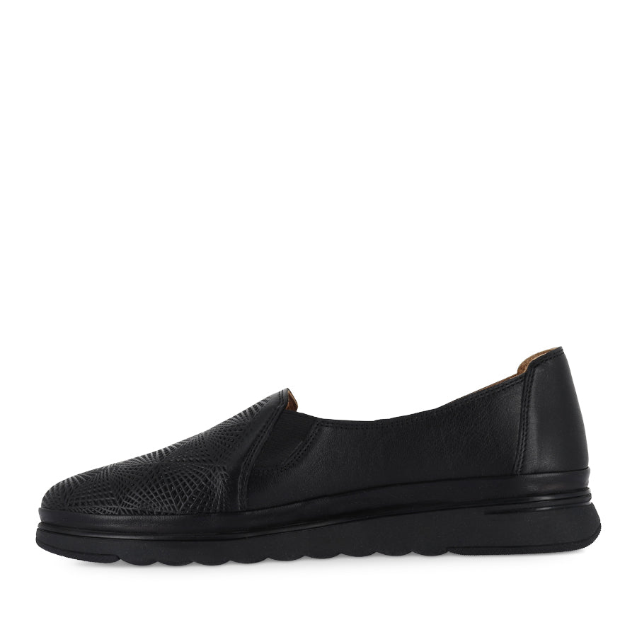 WAVY - BLACK LEATHER