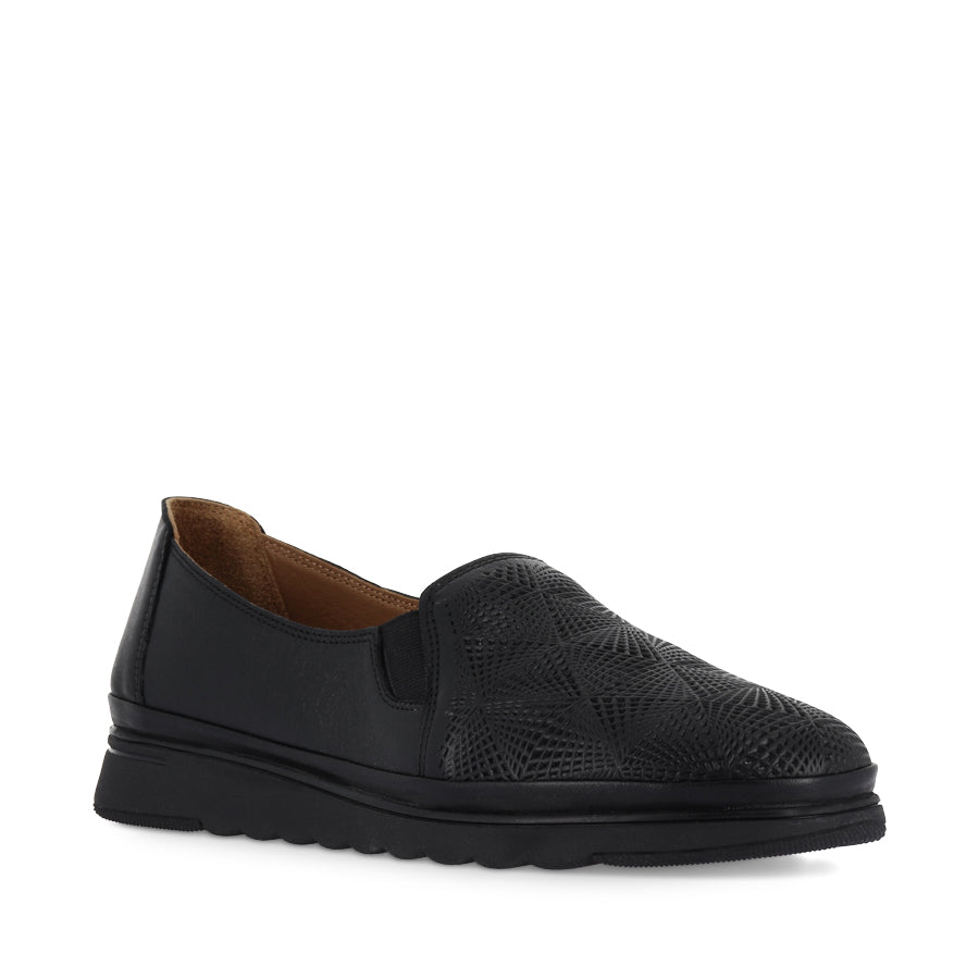 WAVY - BLACK LEATHER