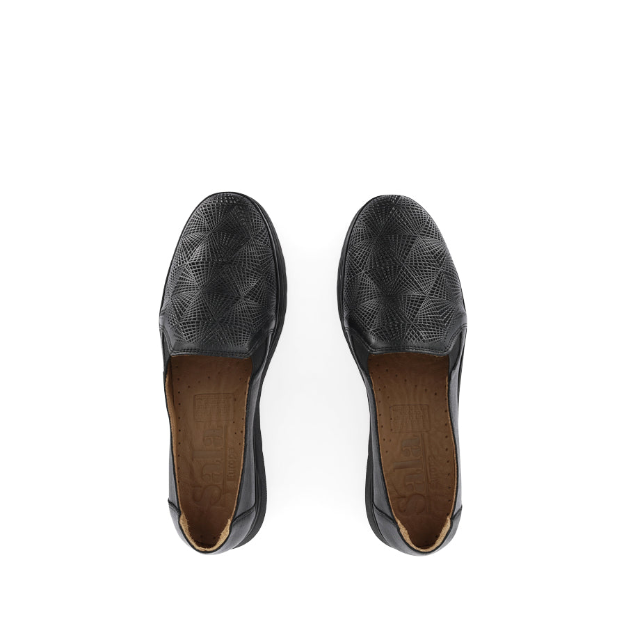 WAVY - BLACK LEATHER