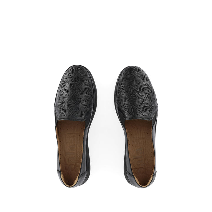 WAVY - BLACK LEATHER