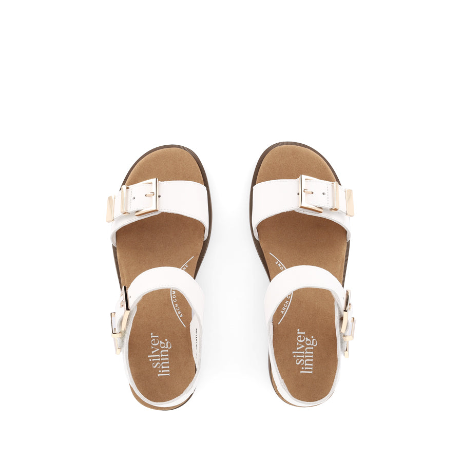 BELLBRAE - WHITE LEATHER