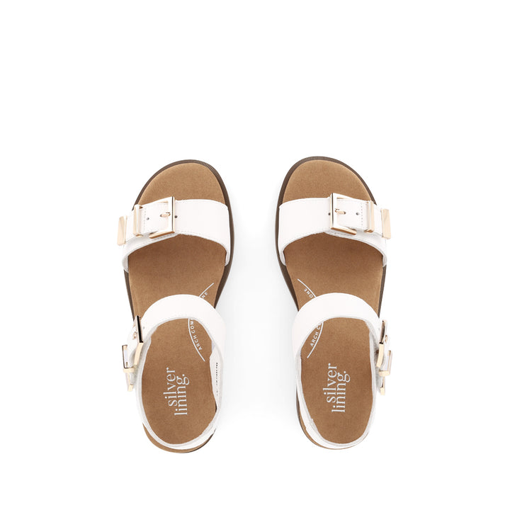 BELLBRAE - WHITE LEATHER