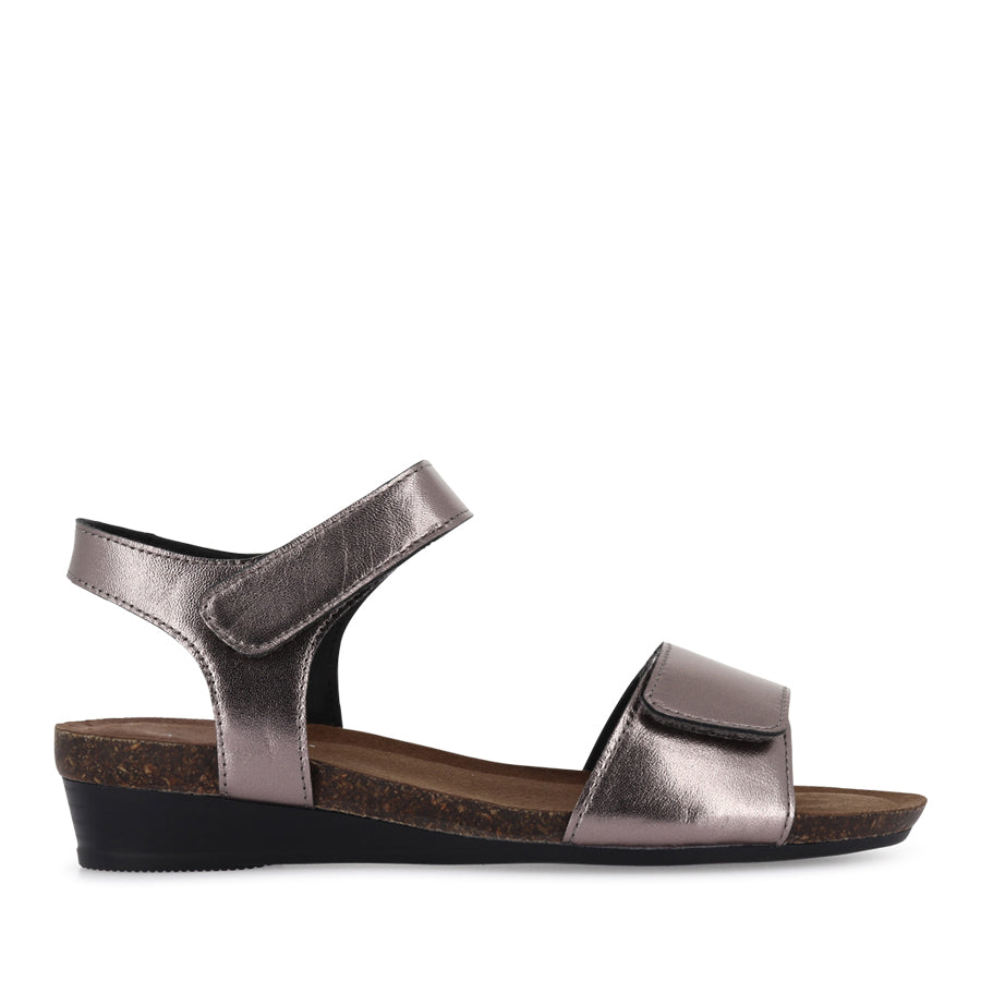 HAPPINESS - PEWTER LEATHER