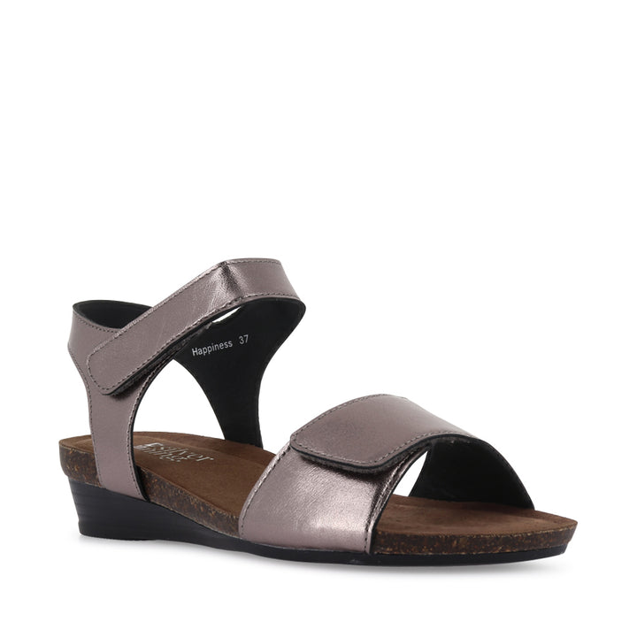 HAPPINESS - PEWTER LEATHER