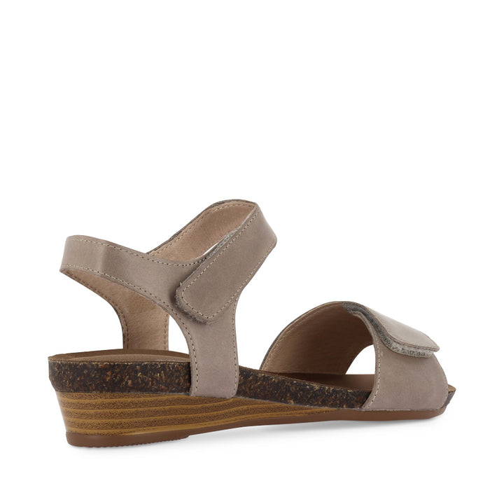 HAPPINESS - TAUPE LEATHER