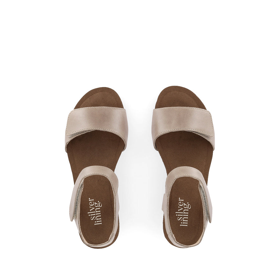 HAPPINESS - TAUPE LEATHER