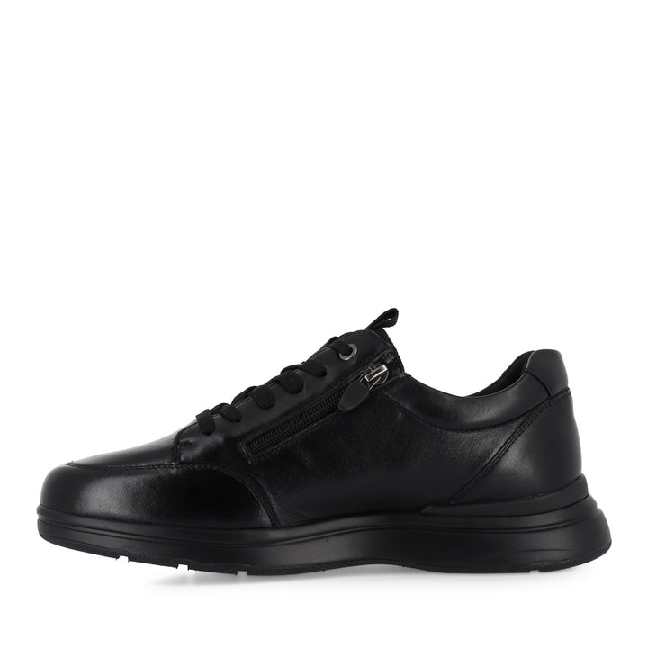 COMMUTER II - BLACK LEATHER